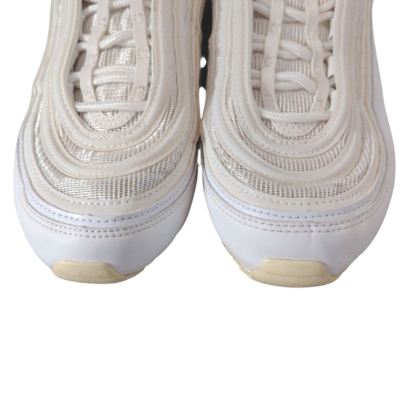 NIKE Air Max Sneakers Women's White Tennis Shoes Size 9.5 - Picture 2 of 12